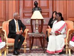 
      
      Maldives President calls on President Murmu
      
      
