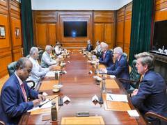 
      
      Jaishankar meets Denmark Development Minister in Delhi 
      
      
