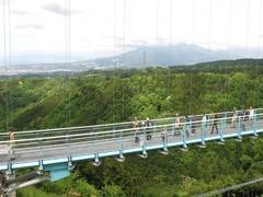 
      
      Mishima Skywalk in Japan attracts foreign tourists
      
      
