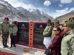 
      
      Siachen is open for tourists, says Rajnath Singh
      
      