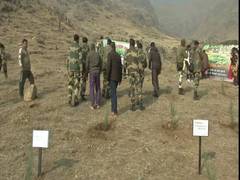 
      
      BSF organises plantation drive on Zabarwan hills in Srinagar
      
      