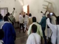 
      
      Maharashtra: BSP workers get violent during review meeting,...
      
      
