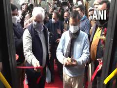 
      
      Delhi CM Arvind Kejriwal launches DTC's first electric bus
      
      