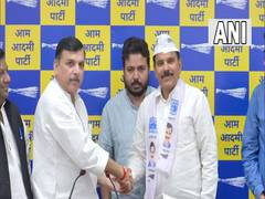 
      
      Former J-K Minister Harshdev Singh joins AAP
      
      