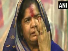 
      
      MP Minister Imarti Devi breaks down during election rally  
      
      