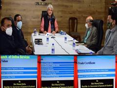 
      
      J-K LG launches 12 online services, e-book of transport dept
      
      