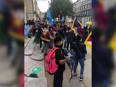 
      
      Anti-China protest organised in London on 71st National Day of PRC
      
      