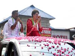 
      
      Priyanka Gandhi halts her campaign trail after husband tested...
      
      