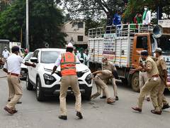 
      
      Bharat Bandh: Protestor runs SUV over cop's foot in...
      
      