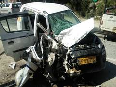 
      
      Kullu: 1 dead, 2 critically injured in road accident
      
      
