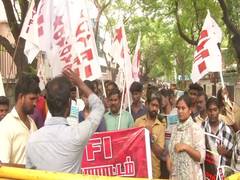
      
      Chennai: DYFI protest against lathi-charge on JNU students,...
      
      