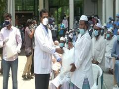 
      
      30 COVID-19 patients discharged from hospital after treatment...
      
      