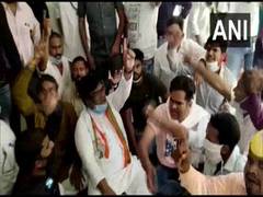 
      
      Social distancing norms flouted at Cong's MLA protest in...
      
      