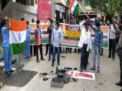 
      
      Doctors, staff of private hospital in Andhra's Chittoor held...
      
      