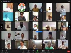 
      
      Alarmed by rising COVID cases, Priyanka Gandhi holds meeting...
      
      