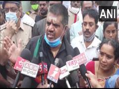 
      
      Kin protest outside Andhra minister's house after man dies in...
      
      