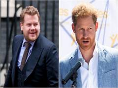 
      
      Prince Harry spotted filming alongside James Corden in Los Angeles
      
      