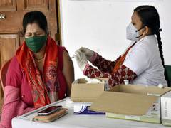 
      
      India's COVID-19 vaccination coverage crosses 186.72 crore
      
      