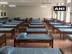 
      
      Kerala: COVID-19 treatment centre set-up at Calicut...
      
      