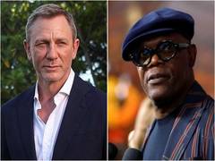 
      
      Samuel L. Jackson pokes fun at Daniel Craig
      
      