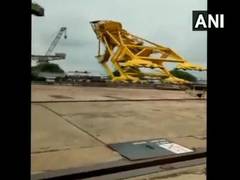
      
      11 killed as crane collapses at Hindustan Shipyard in...
      
      