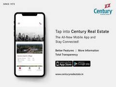 
      
      Century Real Estate launches the All-New Mobile App
      
      