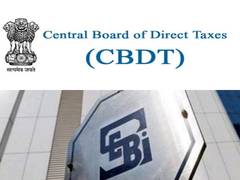 
      
      CBDT, SEBI sign MoU for data exchange
      
      