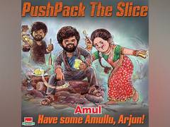 
      
      Amul shares topical tribute for Allu Arjun's 'Pushpa: The Rise'
      
      