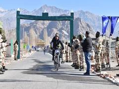 
      
      ITBP organises cyclothon under 'Fit India Campaign' in Leh
      
      