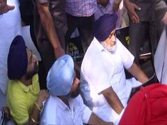 
      
      Punjab: Sukhbir Badal holds protest against BSF's...
      
      