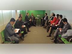 
      
      Union Environment Minister meets his Brazilian counterpart
      
      