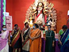 
      
      Kolkata's Sonagachhi gears up to celebrate Durga Puja
      
      