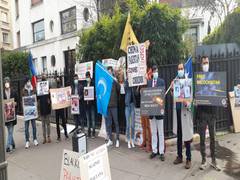 
      
      Exiled dissidents protest outside FATF headquarters to urge...
      
      