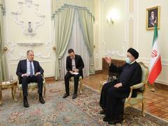
    Russian FM meets Iranian president in Tehran
    