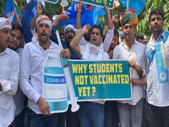 
      
      NSUI holds protest march to Parliament, demands immediate...
      
      