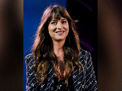
      
      Dakota Johnson rings in 30th birthday with boyfriend Chris Martin
      
      