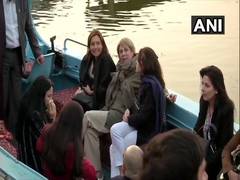 
      
      On J-K visit, EU MPs take boat ride in Dal Lake, meet Chinar...
      
      