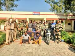 
      
      Punjab: BSF apprehends two smugglers, seizes contraband drugs
      
      