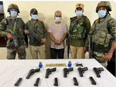
      
      One 'hybrid terrorist' of LeT arrested in J-K's Budgam
      
      