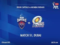 
      
      IPL 13: Mumbai Indians wins toss, opts to bowl first against...
      
      