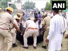 
      
      Rajasthan: Sadhu burnt in protest is stable says official
      
      