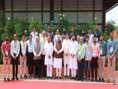 
      
      Amit Shah chairs Parliamentary Consultative Committee meeting 
      
      