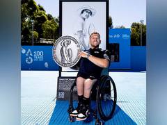 
      
      Australian Open: Dylan Alcott unveils 2022 commemorative coin...
      
      