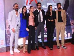 
      
      Athiya Shetty, KL Rahul pose together for family picture at...
      
      