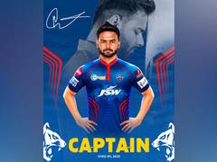 
      
      Delhi Capitals appoint Rishabh Pant as captain for IPL 2021
      
      