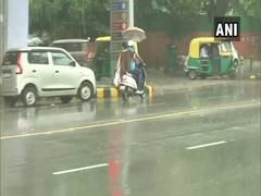 
      
      Delhi witnesses light rain
      
      
