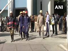 
      
      Fire at CP hotel, flames doused 
      
      