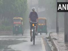 
      
      Delhi: Rainfall makes weather pleasant, brings respite from heat
      
      