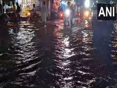 
      
      Severe waterlogging witnessed in parts of Rajasthan's Dholpur
      
      