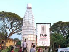 
      
      Kochi: Artist makes 'trap' installation to raise awareness...
      
      